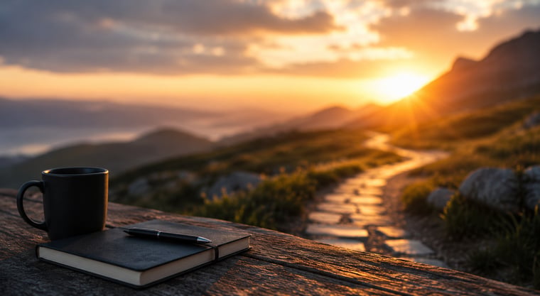 Sunset journaling